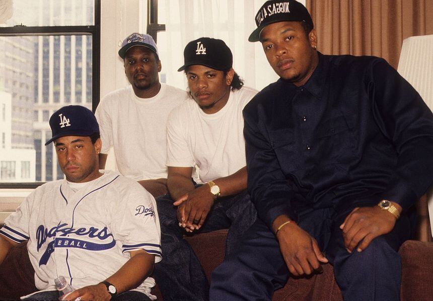 NWA - MC Ren, DJ Yella, Eazy-E & Dr. Dre (1991)