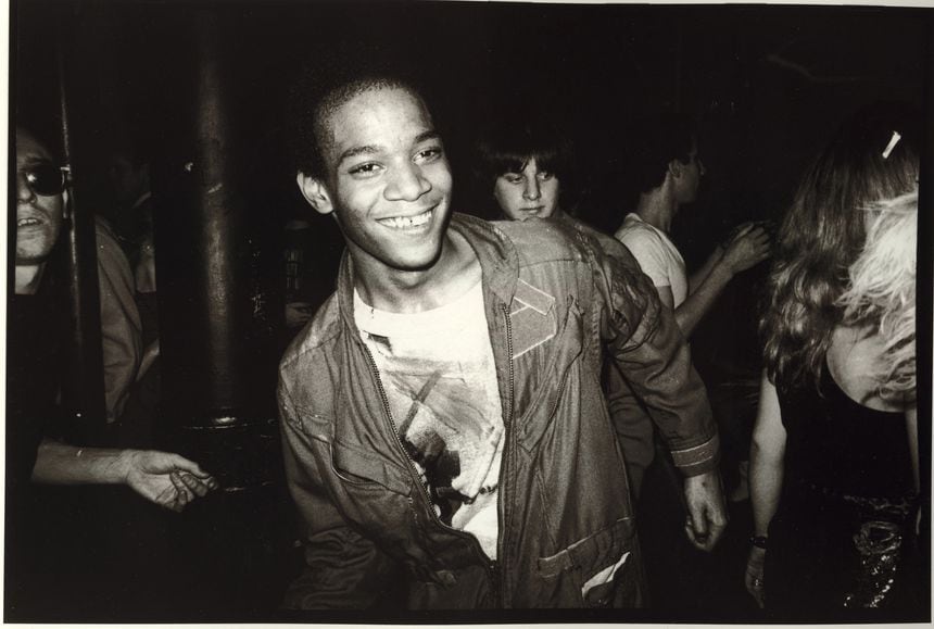 Jean-Michel Basquiat au Mudd Club, New York, 1979 © Courtesy of Nicholas Taylor