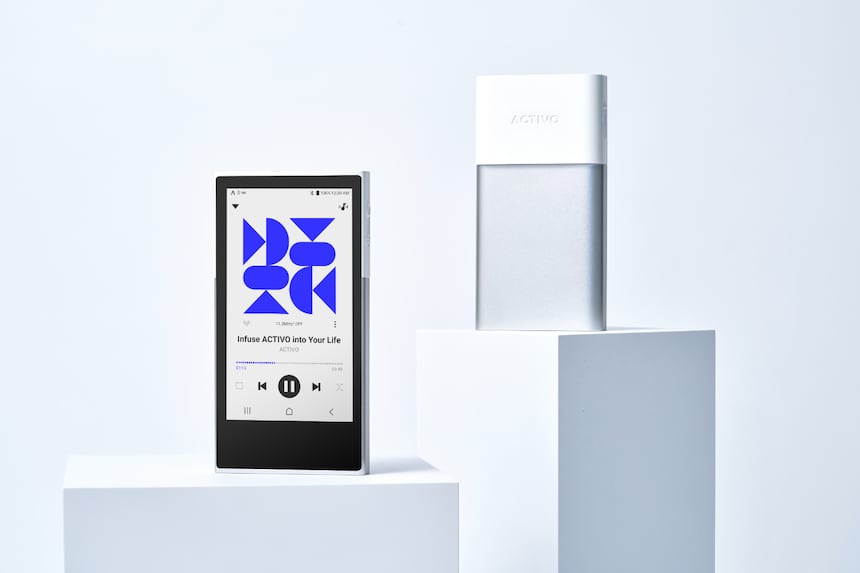 ACTIVO P1：スマートフォンと変わらない手軽さで、より上質なハイレゾ 