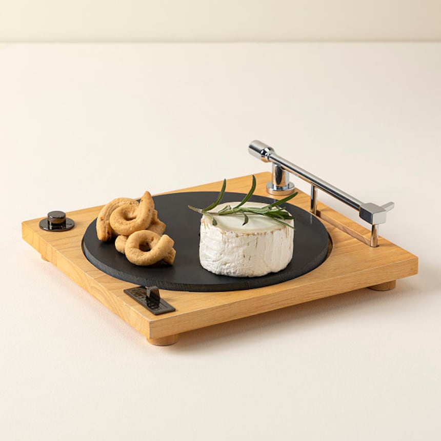 Uncommon Goods Turntable Cheese Board