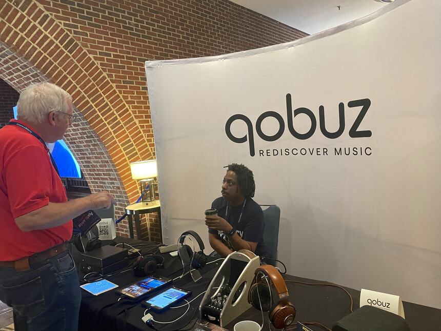 Qobuz at Audio Advice Live 2023