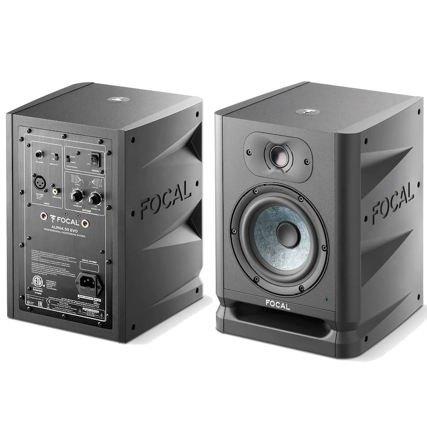 Focal Alpha 50 EVO Active Studio Monitor (Pair)