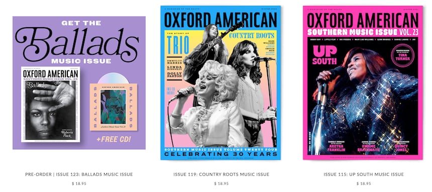 Oxford American Music Issues