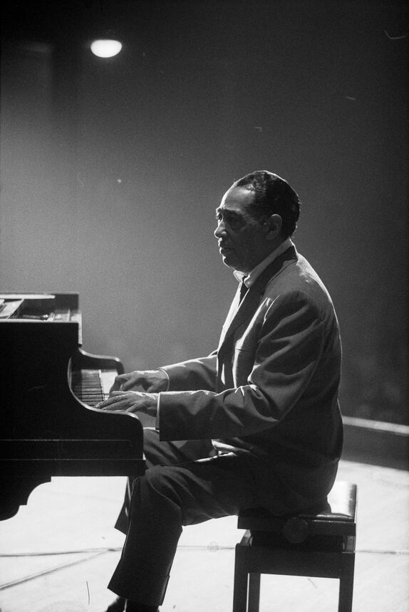 Duke Ellington, amerikanischer Jazzmusiker, Konzert in Genf, Victoria Hall