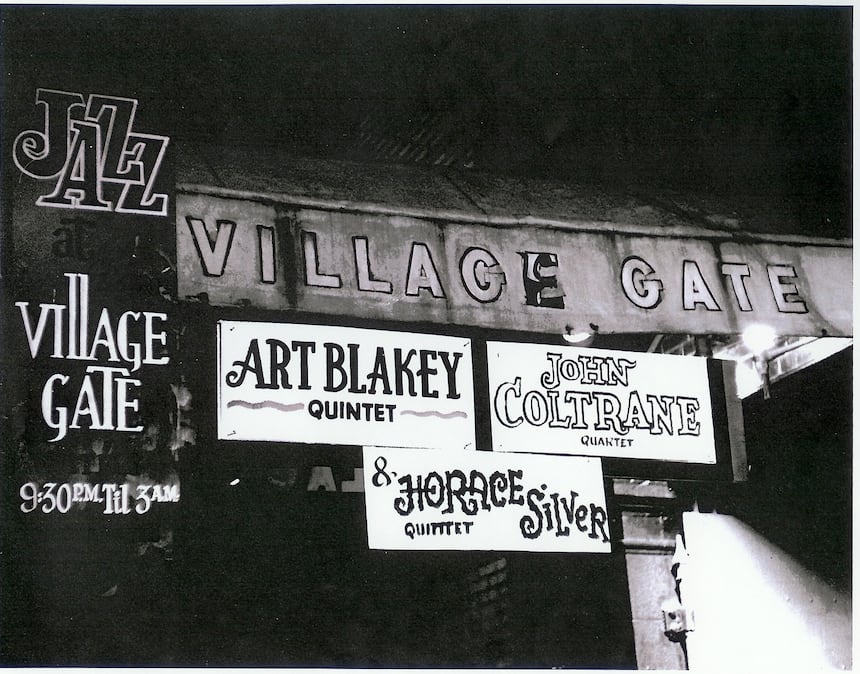 Village Gate Marquee - Herb Snitzer