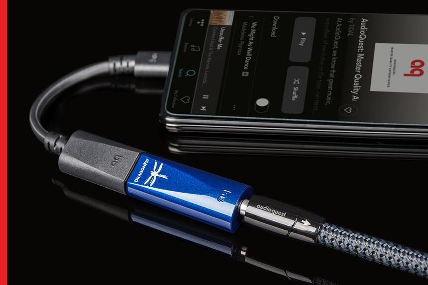 AudioQuest Dragonfly Cobalt USB Digital-to-Analog Converter