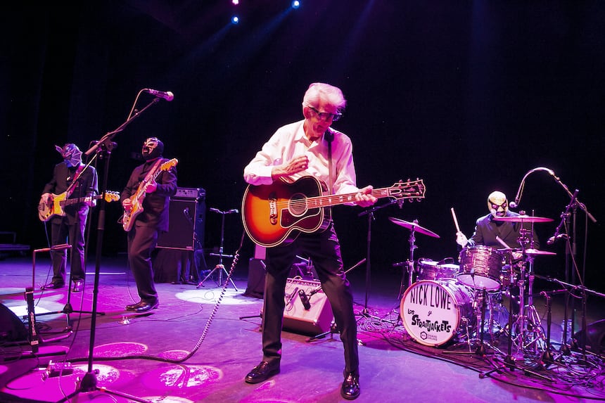 Nick Lowe & Los Straitjackets at Shepherds Bush Empire Nick Lowe & Los Straitjackets at Shepherds Bush Empire